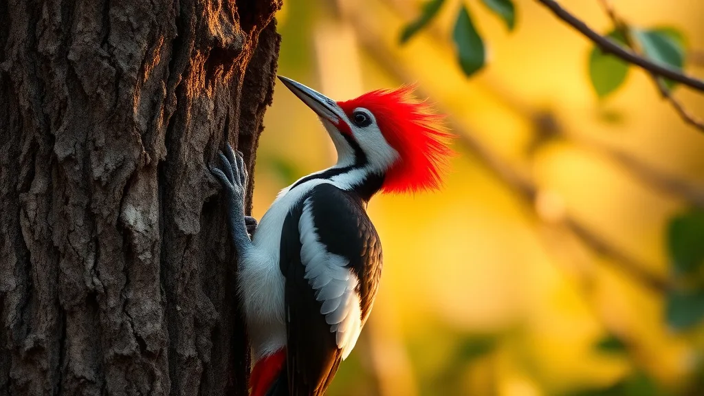 22. [SPECIES: pileated woodpecker] Pileated Woodpecker: What It Takes to Attract North America's Largest Woodpecker
