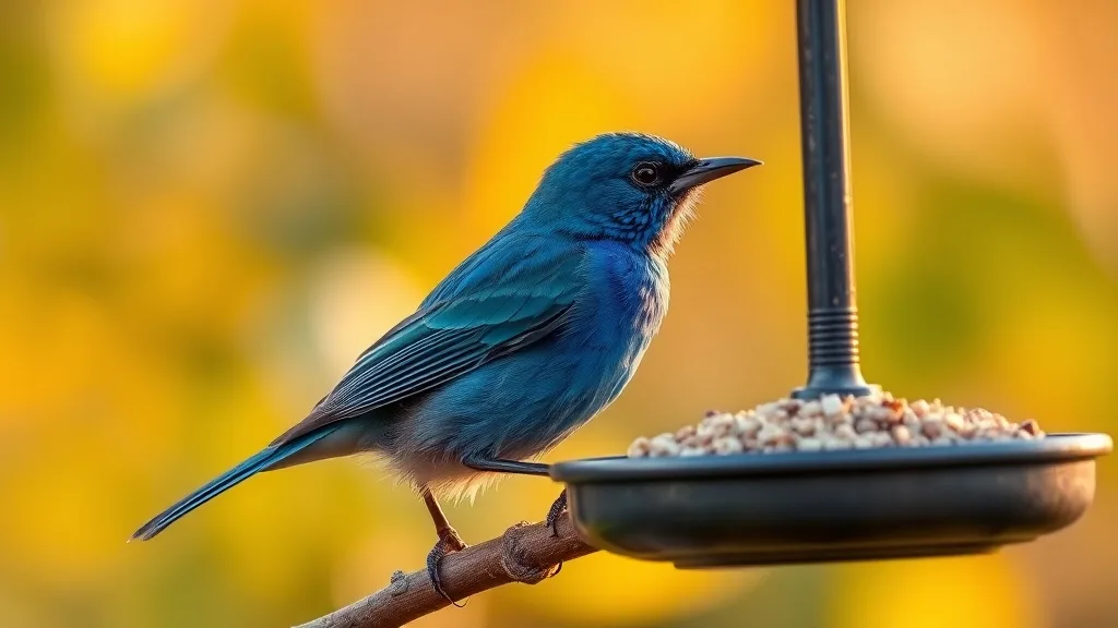 23. [SPECIES: indigo bunting] How to Attract Indigo Buntings — The One Feeder Change That Makes the Difference
