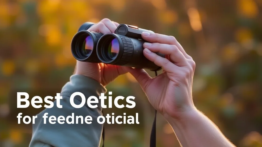 Best Optics for Backyard Birding: Choosing the Right Binoculars