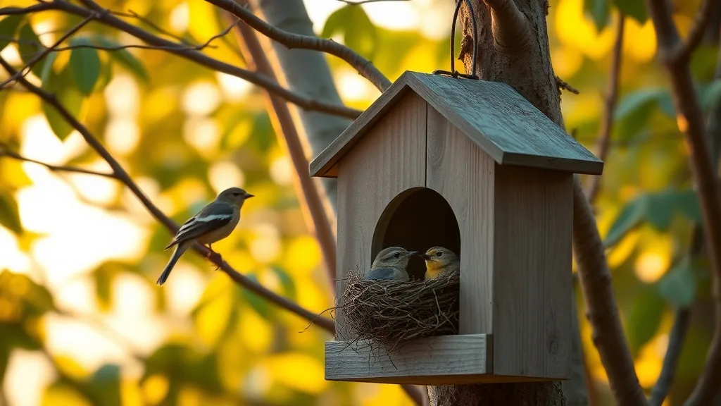 Creating Safe Nesting Spots to Encourage Backyard Bird Breeding