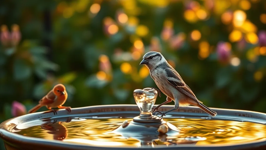 How to Encourage Backyard Birds to Visit Your Garden Water Bath