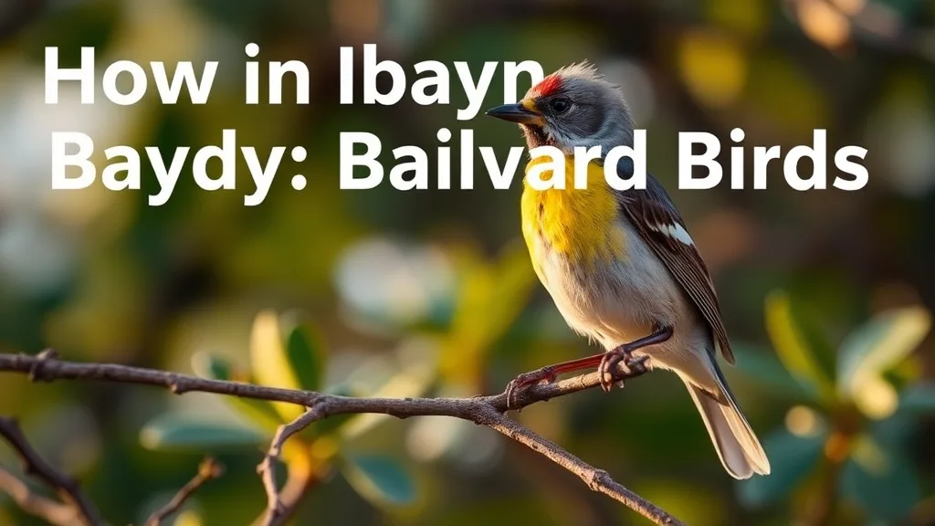How to Identify Common Backyard Birds by Their Unique Features