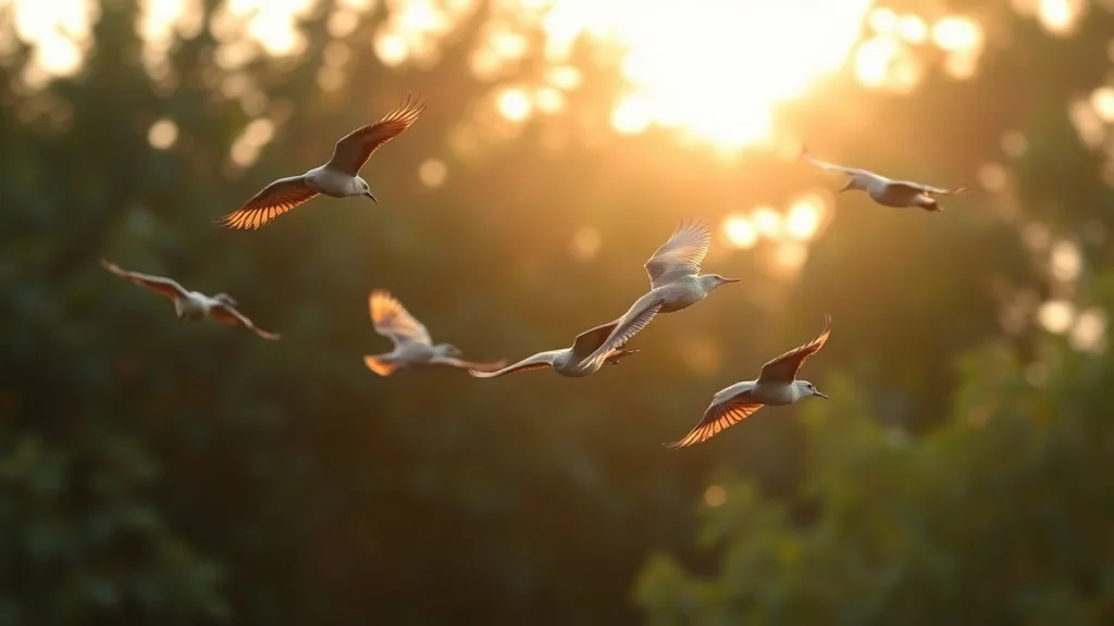 Identifying Birds by Their Flight Patterns in Your Backyard