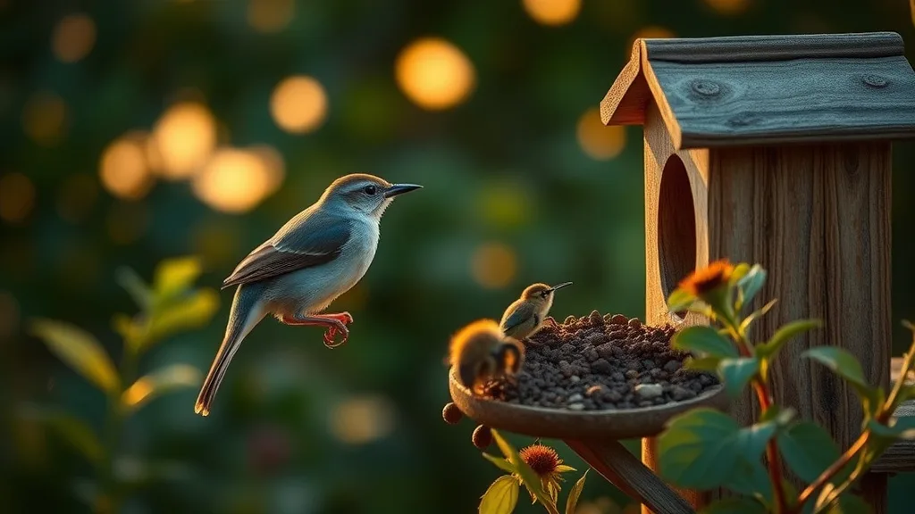 Setting Up a Backyard Habitat That Supports Bird Insects and Pollinators