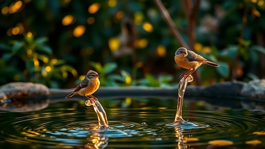 The Role of Water Features in Enhancing Backyard Bird Habitats
