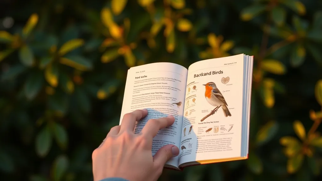 Using a Field Guide Effectively for Backyard Bird Identification