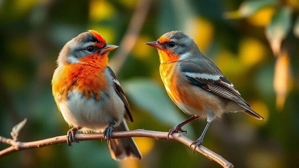 Using Color Patterns to Identify Female and Male Backyard Birds