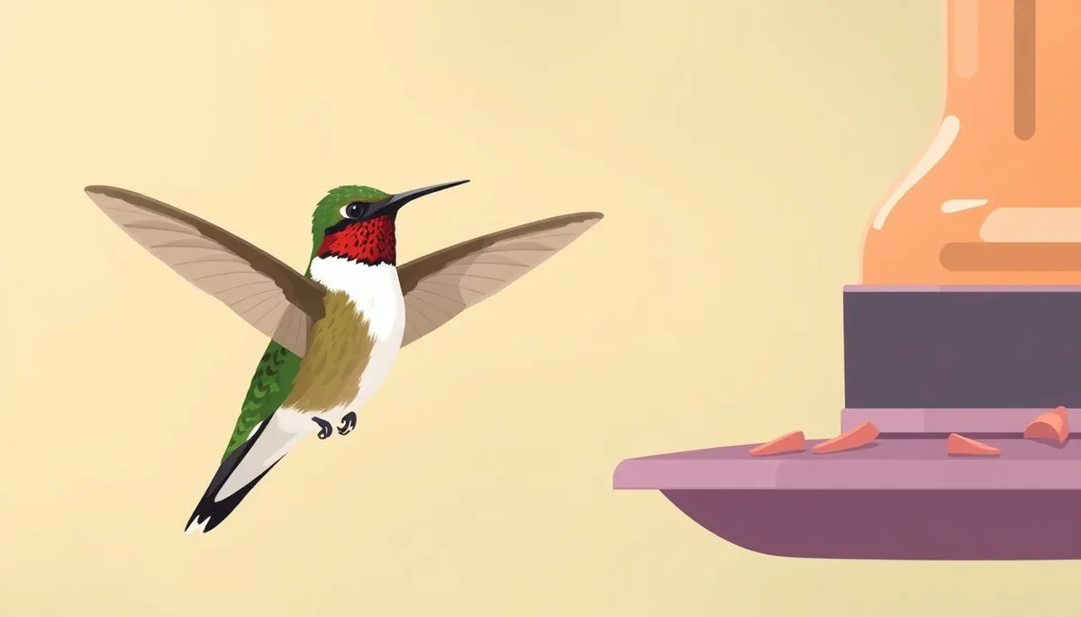 19. [SPECIES: ruby-throated hummingbird] Hummingbird Feeder Placement Guide — Why Position Matters More Than the Feeder Model