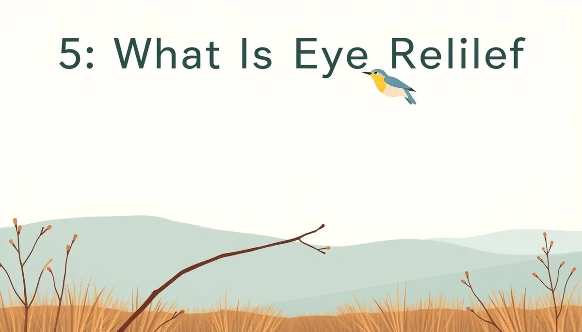 5. What Is Eye Relief and Why It Matters if You Wear Glasses While Birding