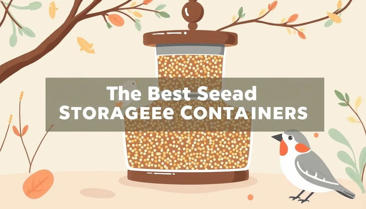 The Best Bird Seed Storage Containers to Keep Seed Fresh and Pest-Free
