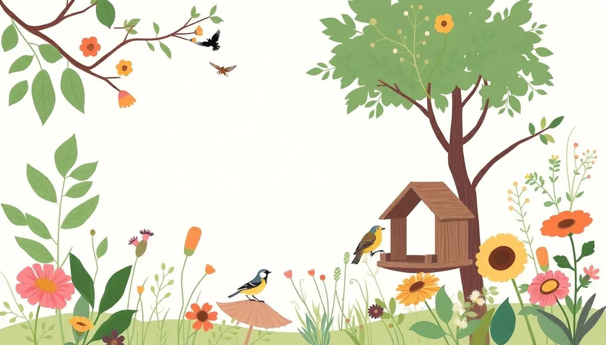 Setting Up a Backyard Habitat That Supports Bird Insects and Pollinators