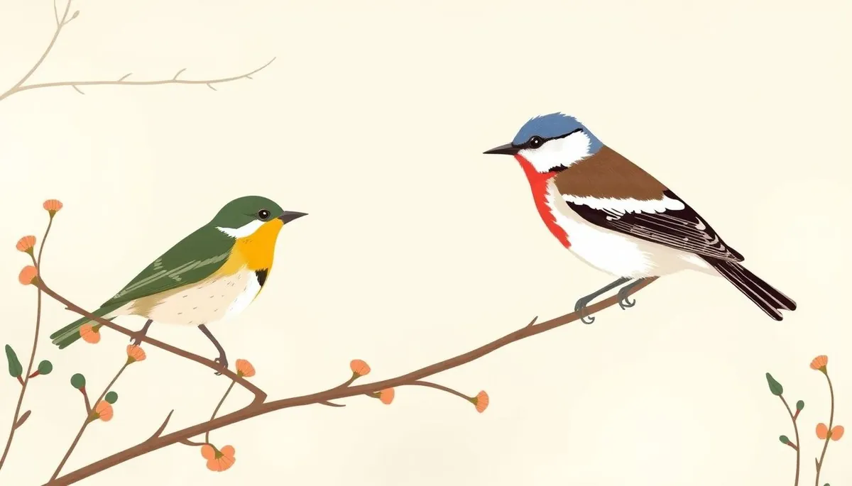 Using Color Patterns to Identify Female and Male Backyard Birds